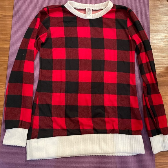 Long sleeve Buffalo plaid top - Picture 9 of 12